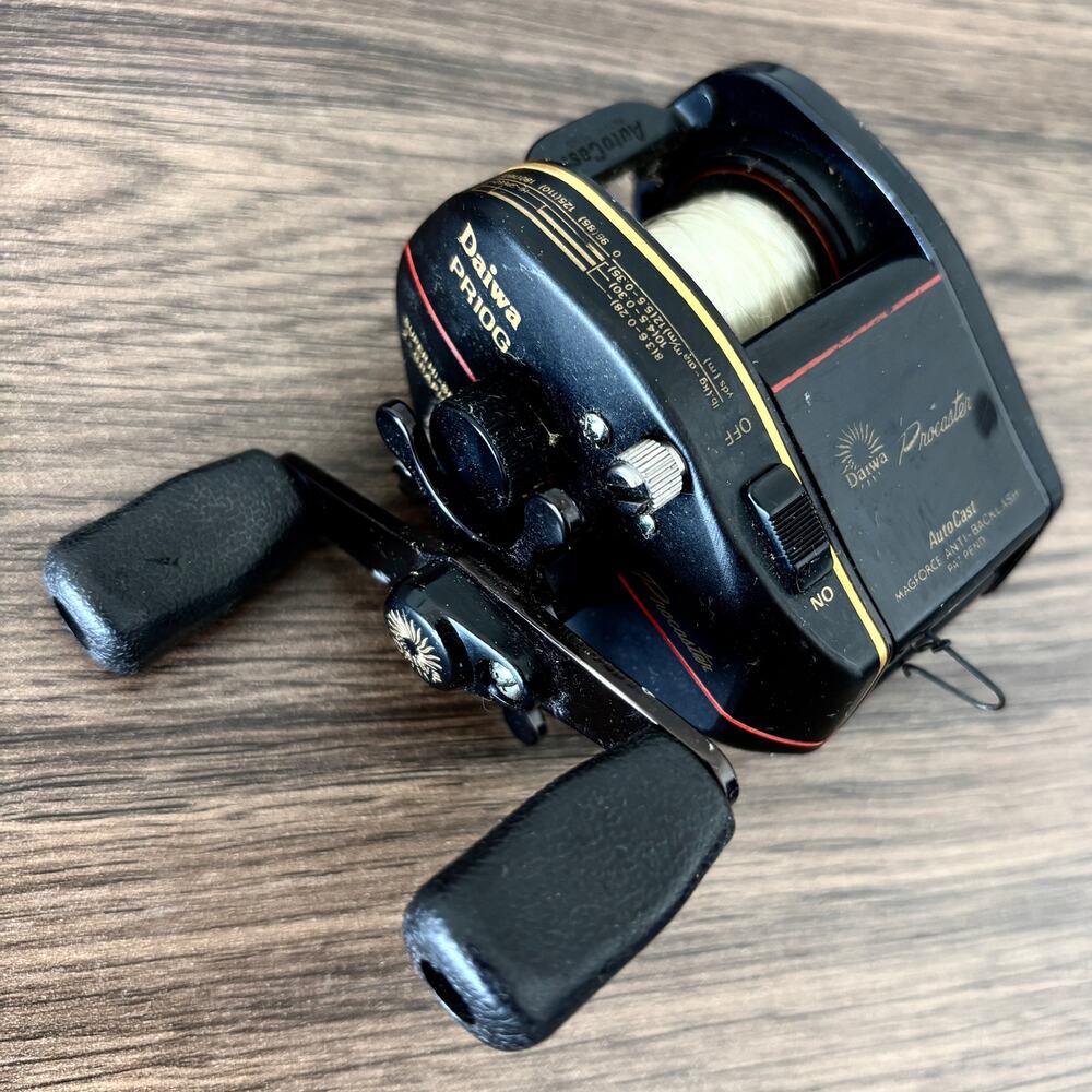 Vintage Daiwa Procaster Baitcaster Fishing Reel PR10G - Black